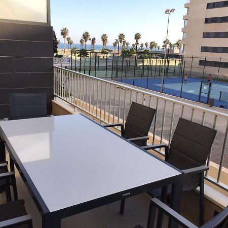 Apartamento Lujo, Primera Linea Playa, Garaje, Wifi, Piscina Climatizada Roquetas de Mar Buitenkant foto
