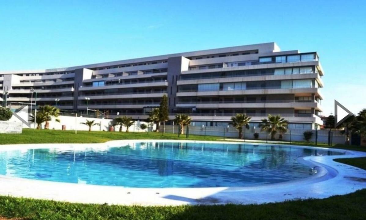 Apartamento Lujo, Primera Linea Playa, Garaje, Wifi, Piscina Climatizada Roquetas de Mar Buitenkant foto