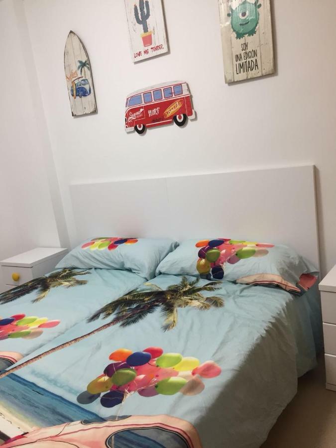 Apartamento Lujo, Primera Linea Playa, Garaje, Wifi, Piscina Climatizada Roquetas de Mar Buitenkant foto